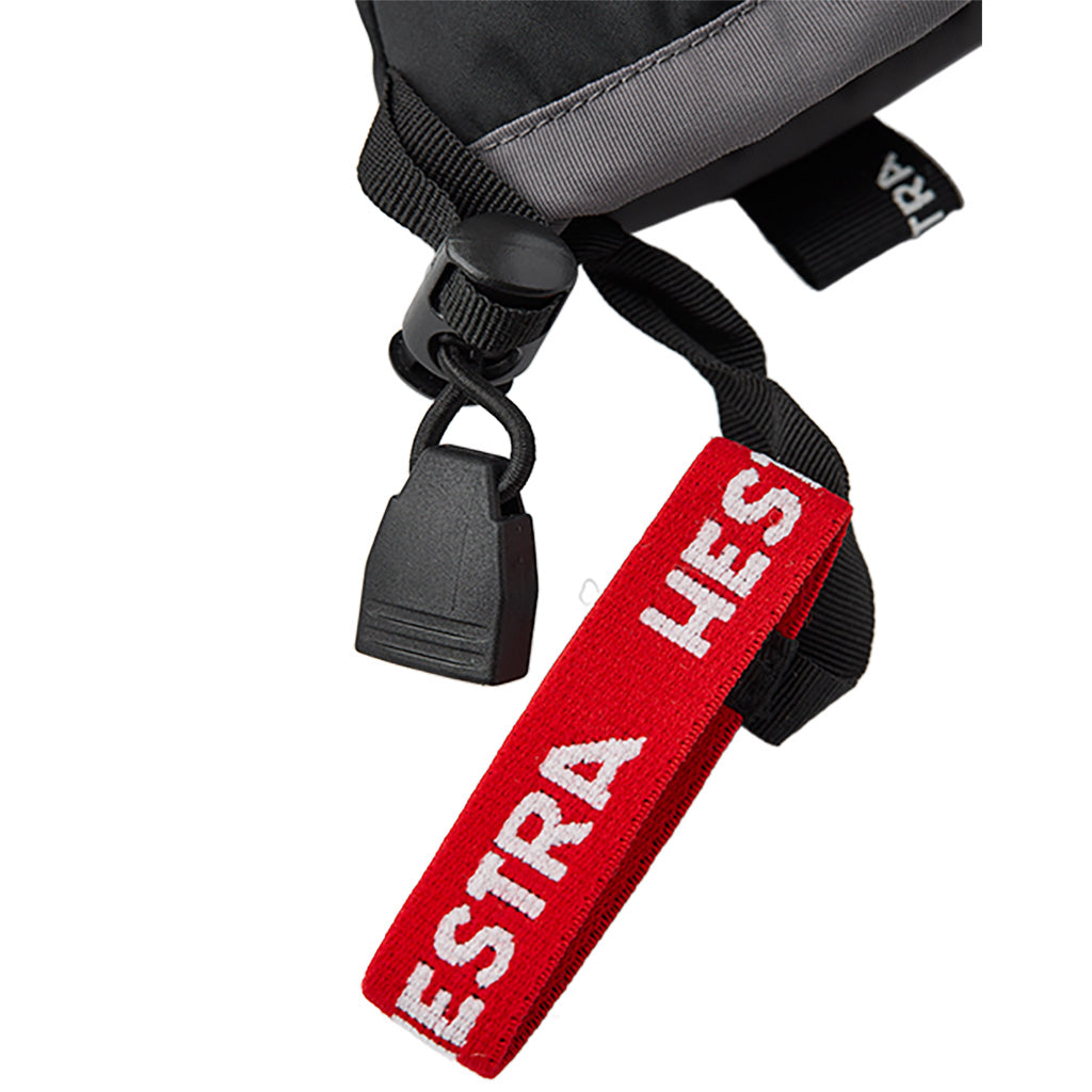 Gauntlet CZone Jr. 5 finger Handsker i farven sort/Graphite detalje