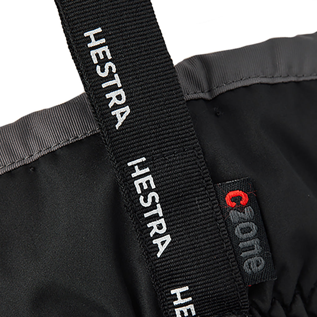 Gauntlet CZone Jr. 5 finger Handsker i farven sort/Graphite nærbillede