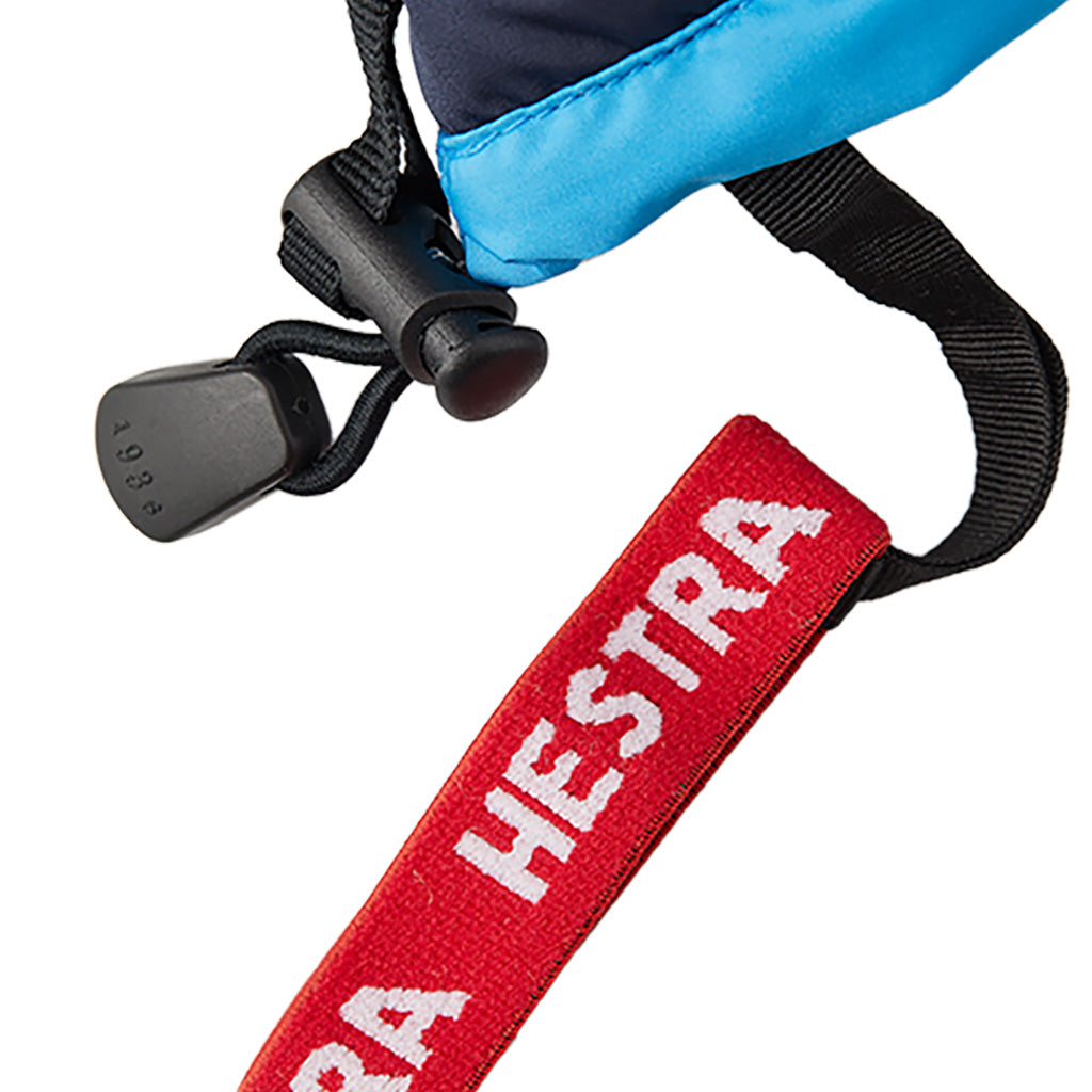 Gauntlet CZone Jr. 5 finger Handsker i farven Dark Navy/Sky blå detalje