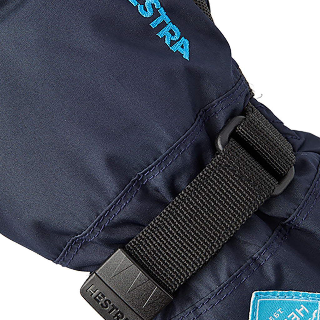 Gauntlet CZone Jr. 5 finger Handsker i farven Dark Navy/Sky blå detalje