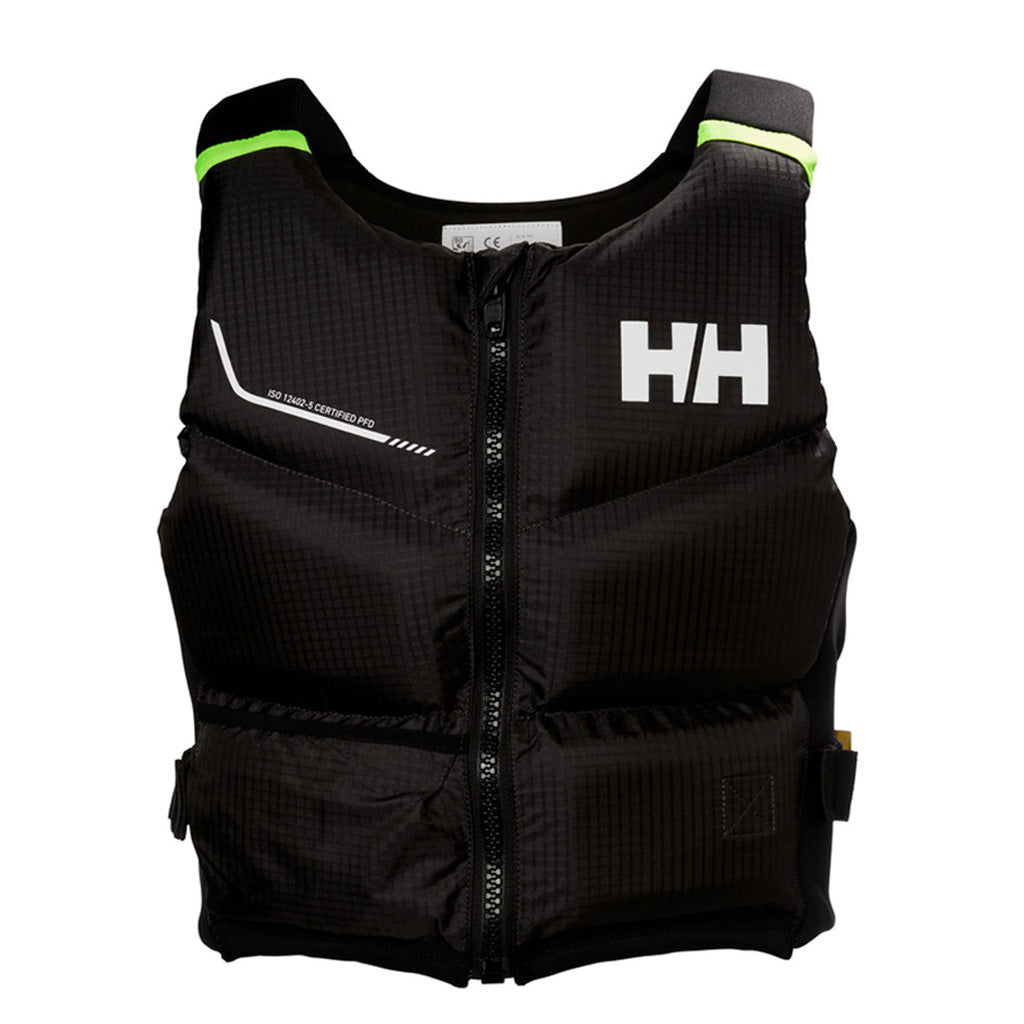 En Svømmevest, Rider Stealth Zip Vest i farven Ebony