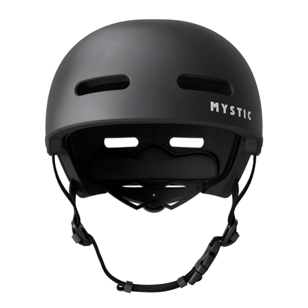 En Hjelm, Vandal i farven sort set forfra