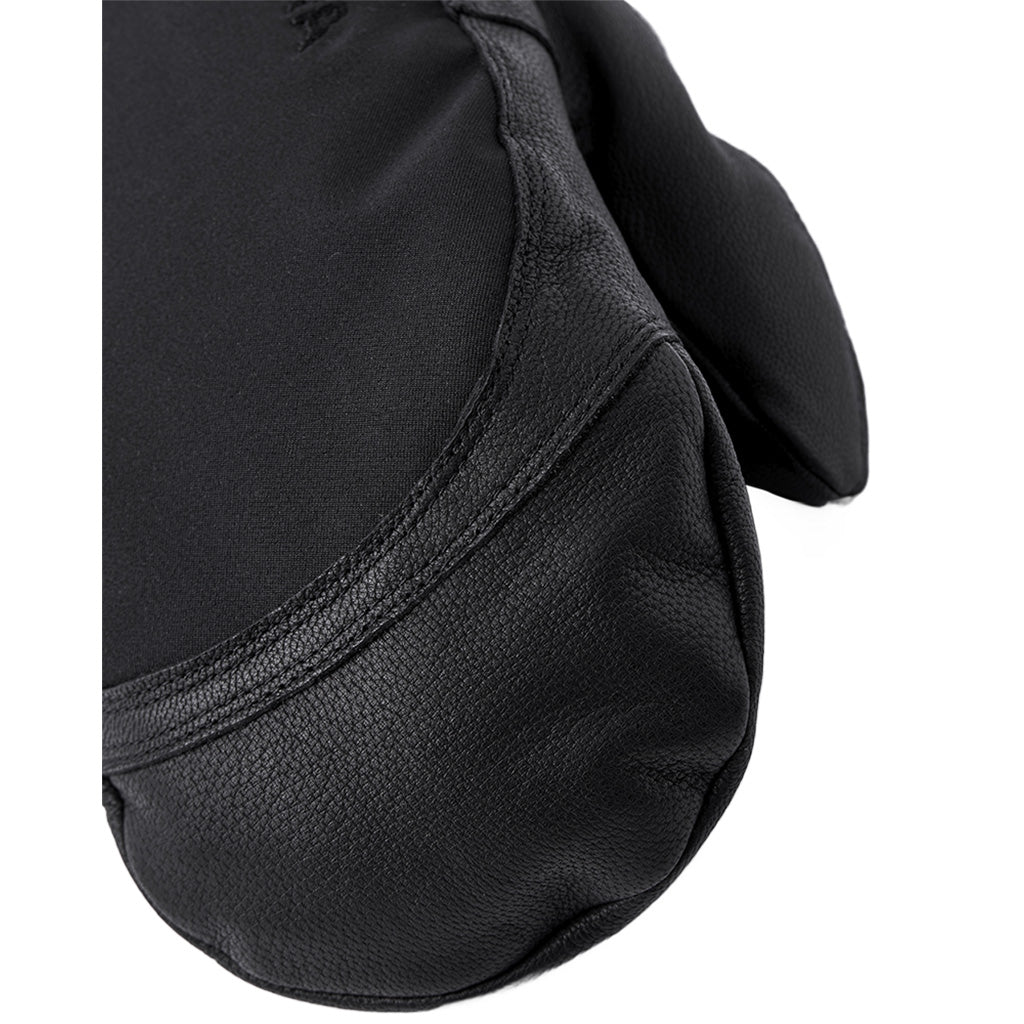 Army Leather Extreme Luffer i farven sort / sort nærbillede