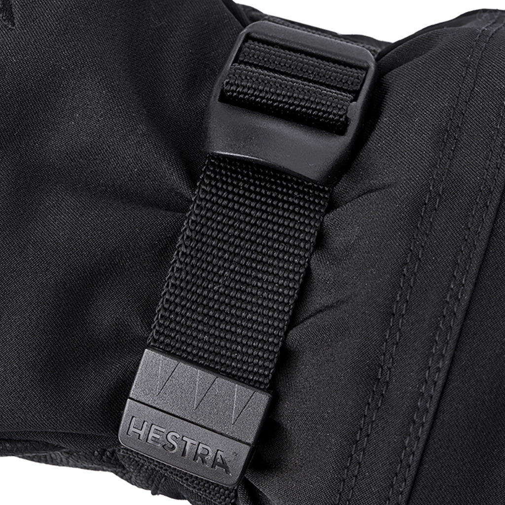 Army Leather Extreme Luffer i farven sort / sort detalje