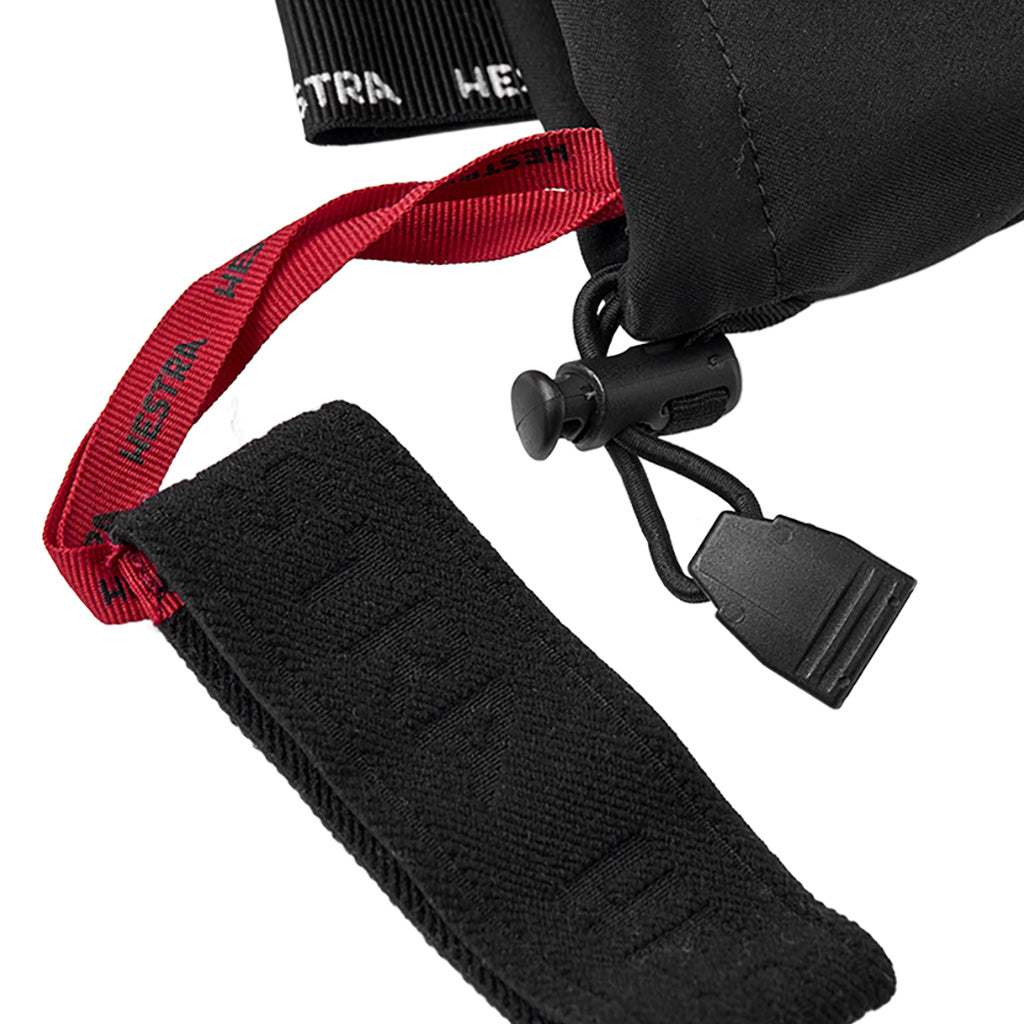 Army Leather Extreme Luffer i farven sort / sort detalje