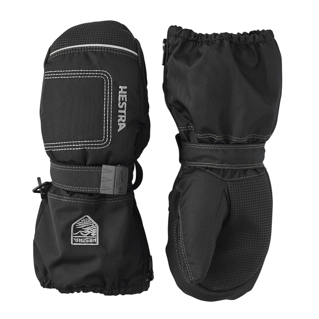 Baby Zip Long Luffer i farven Svart