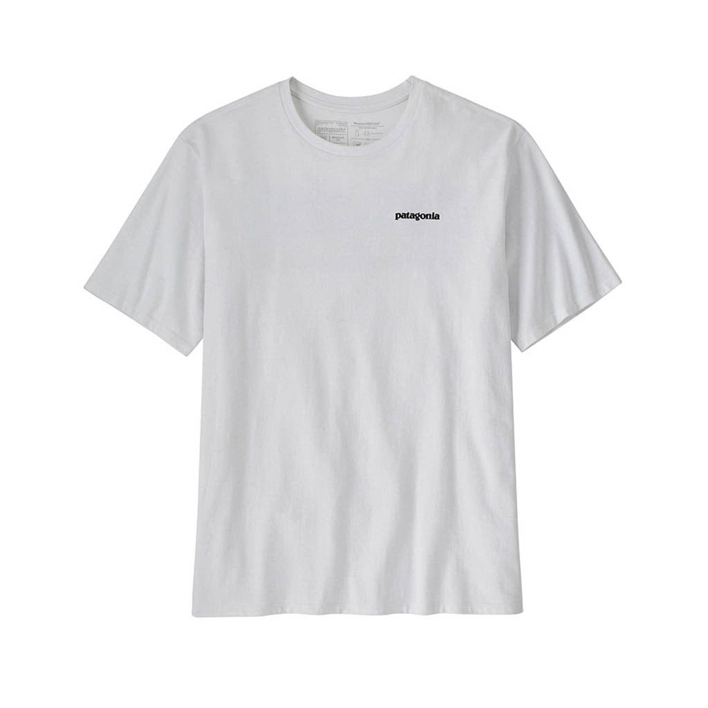 En T-Shirt, P-6 Logo Responsibili-Tee i farven hvid set forfra