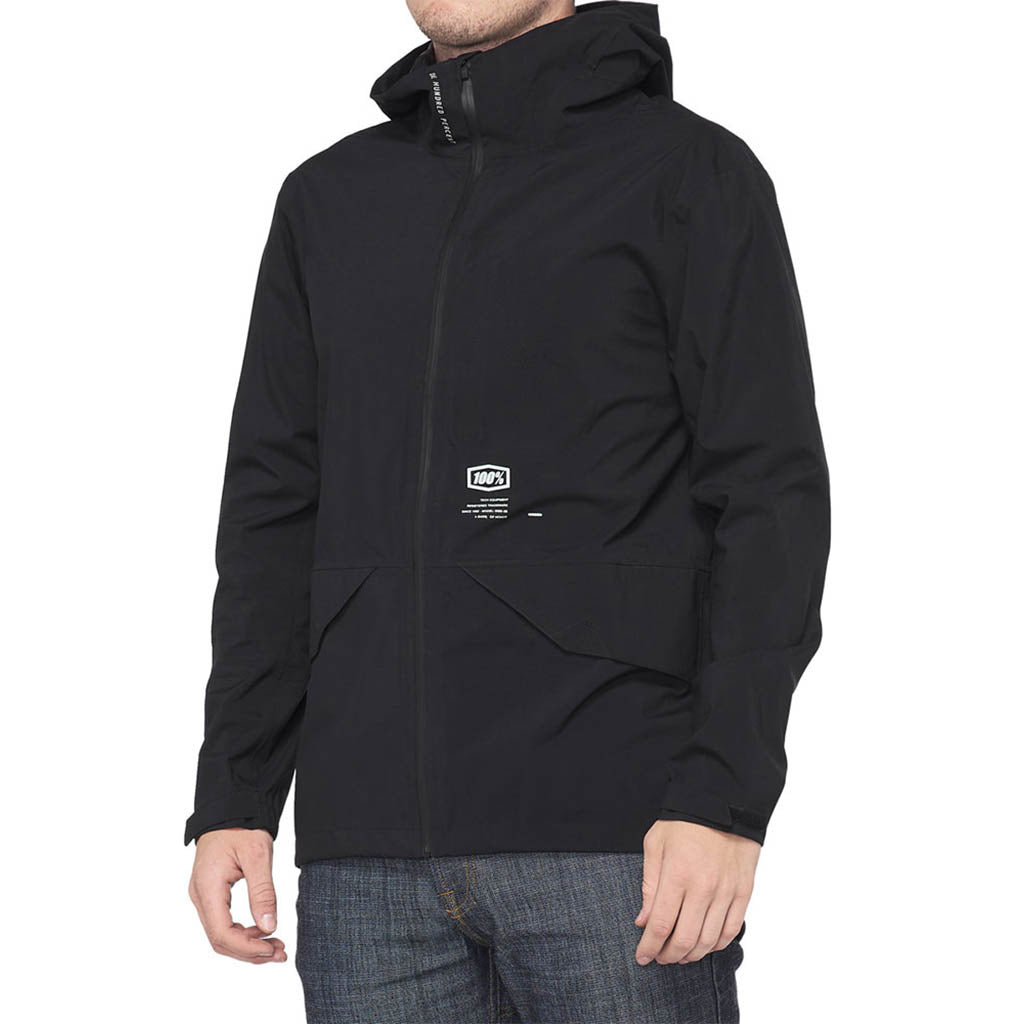 En Jakke, Hydromatic Parka Lightweight Waterproof i farven sort