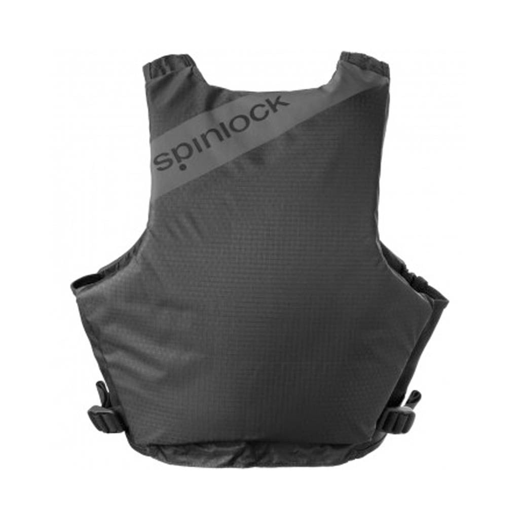 En Svømmevest, Wing i farven Sort set forfra