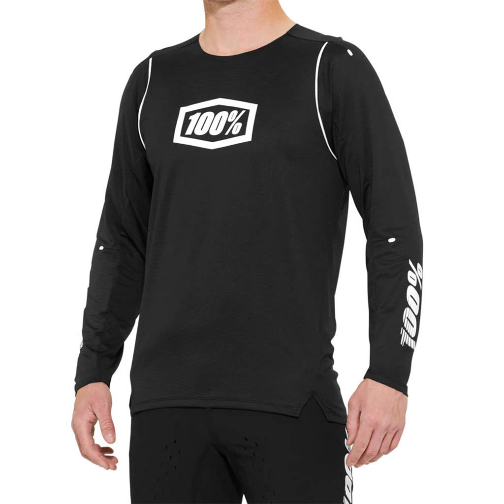 En Cykeltrøje, R-Core-X Long Sleeve i farven sort