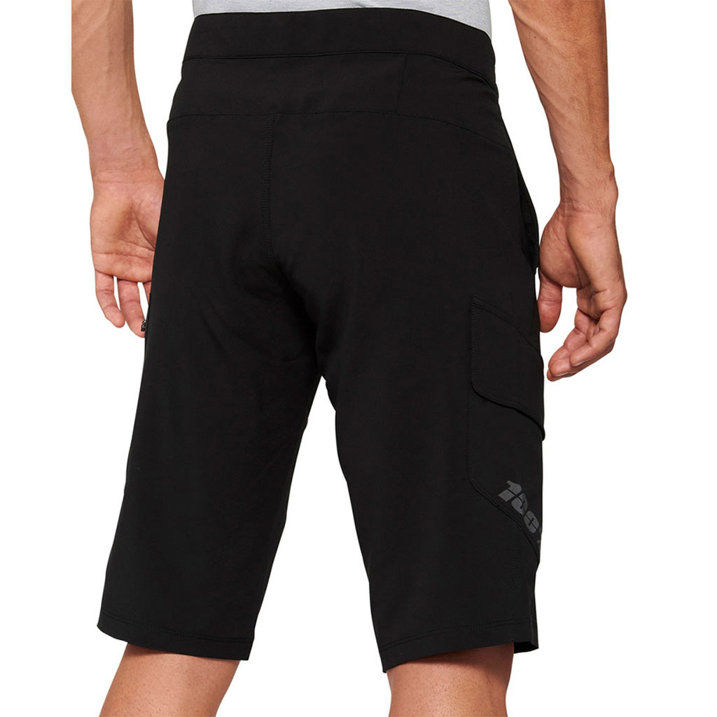 Ridecamp Shorts Cykelshorts i farven sort set bagfra