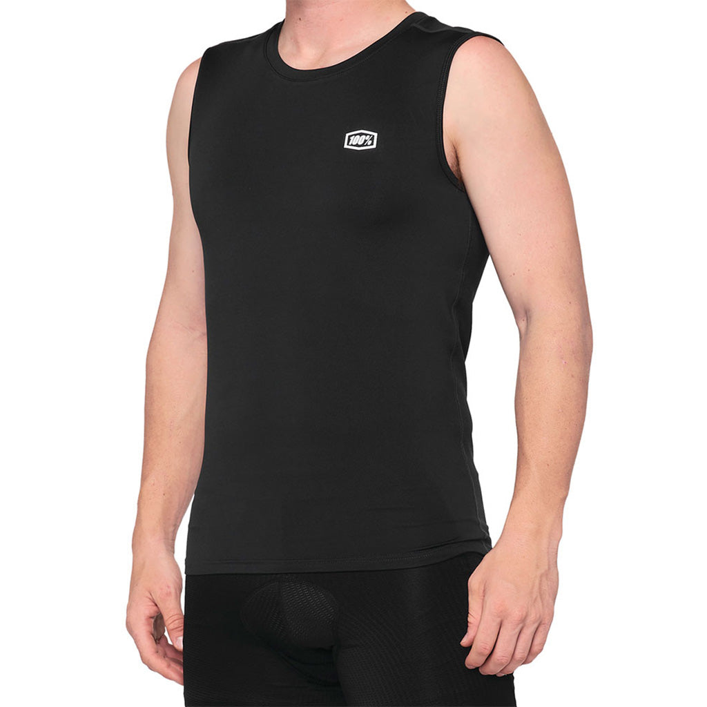 Basecamp Sleeveless Base Layer i farven sort
