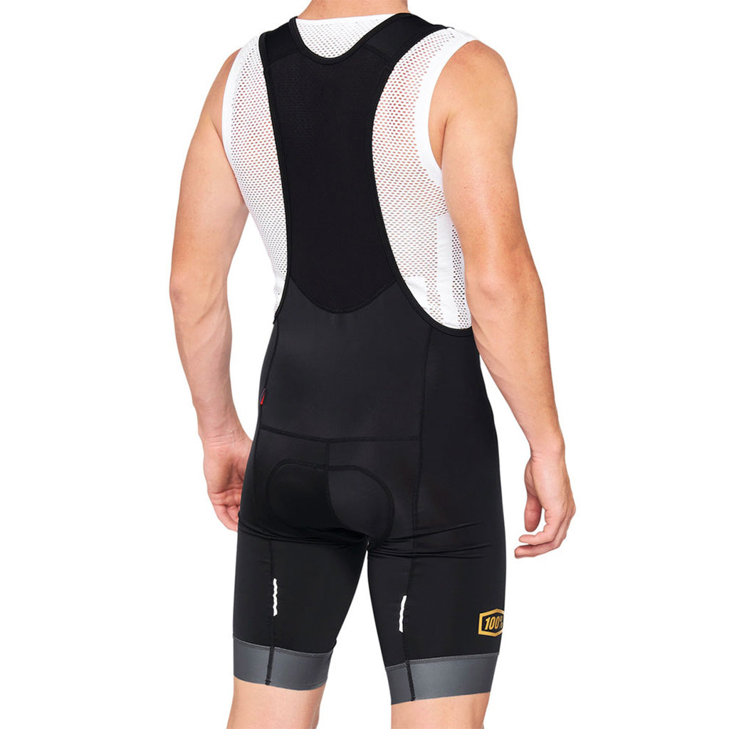 Exceeda Bib Shorts Cykelshorts i farven sort/Charcoal set bagfra