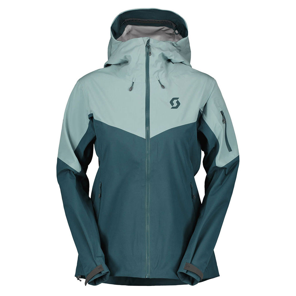 En Skijakke, Explorair 3L i farven Aruba grøn