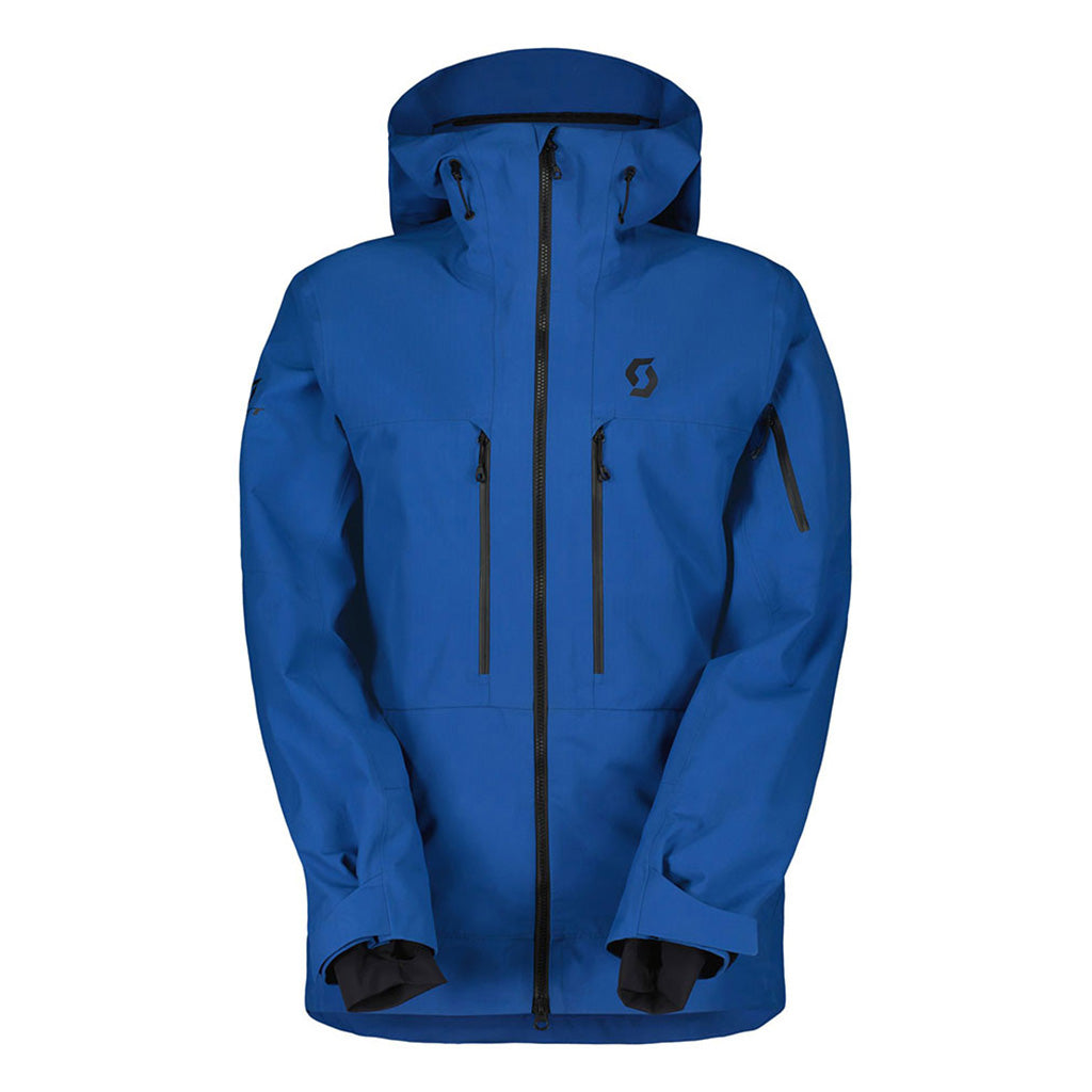 En Skijakke, Vertic Ripstop 3L i farven Solid blå