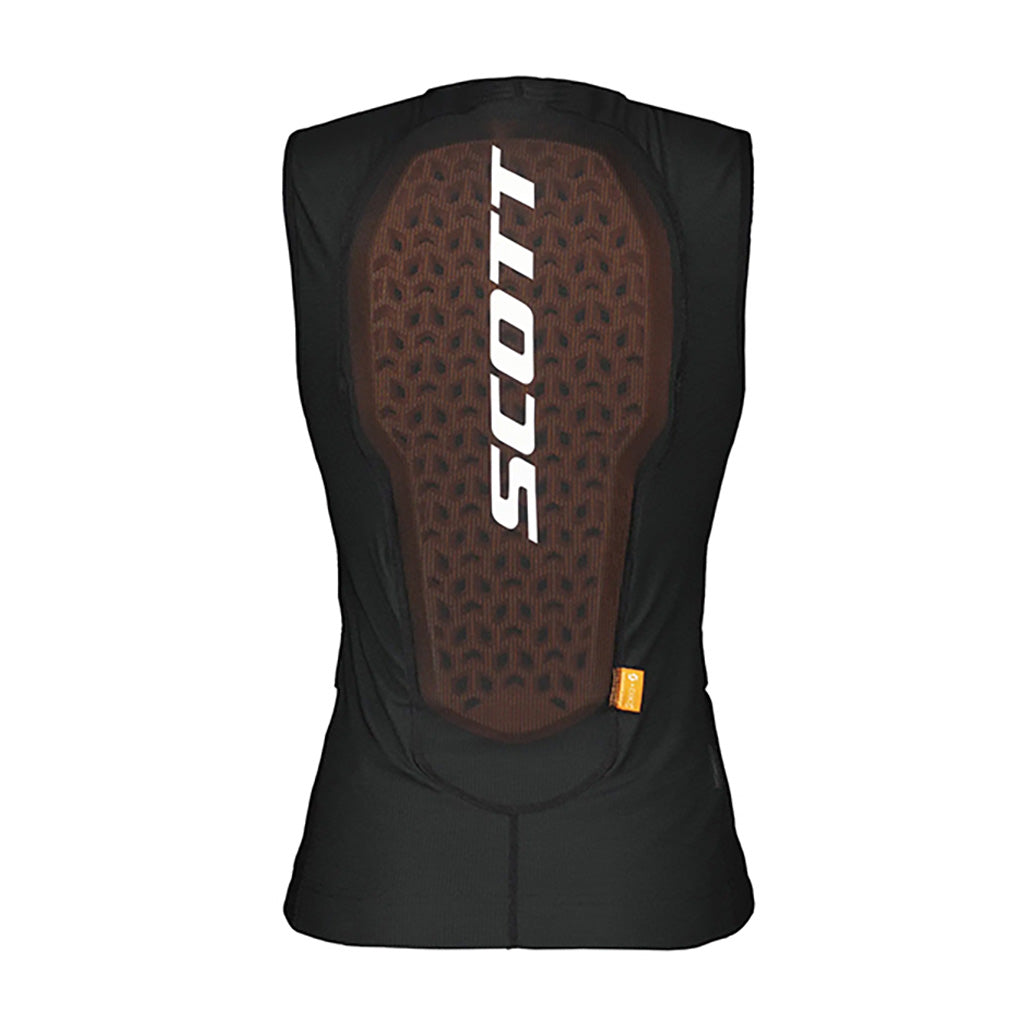 Rygskjold, Airflow Vest i farven sort/hvid set bagfra