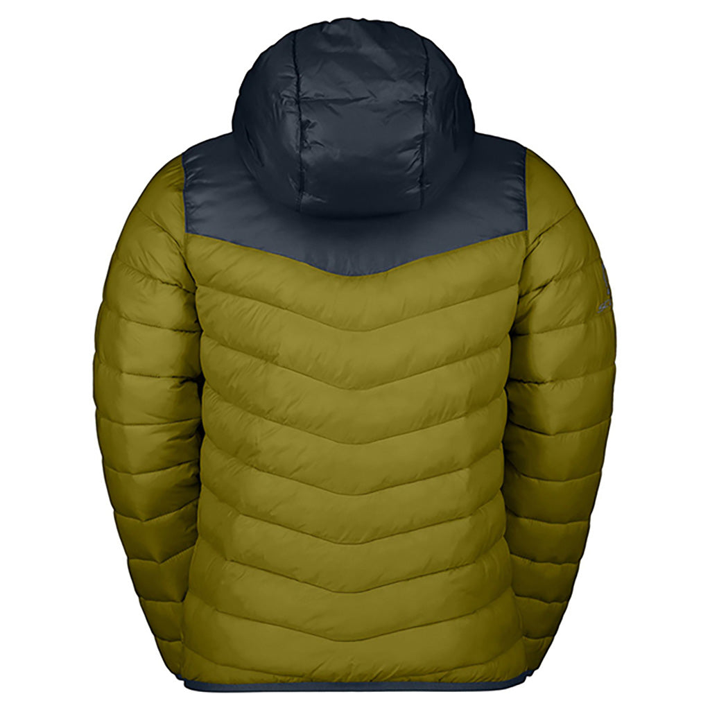 En Skijakke, Insuloft Warm i farven Fresh grøn/Dark Blu set bagfra