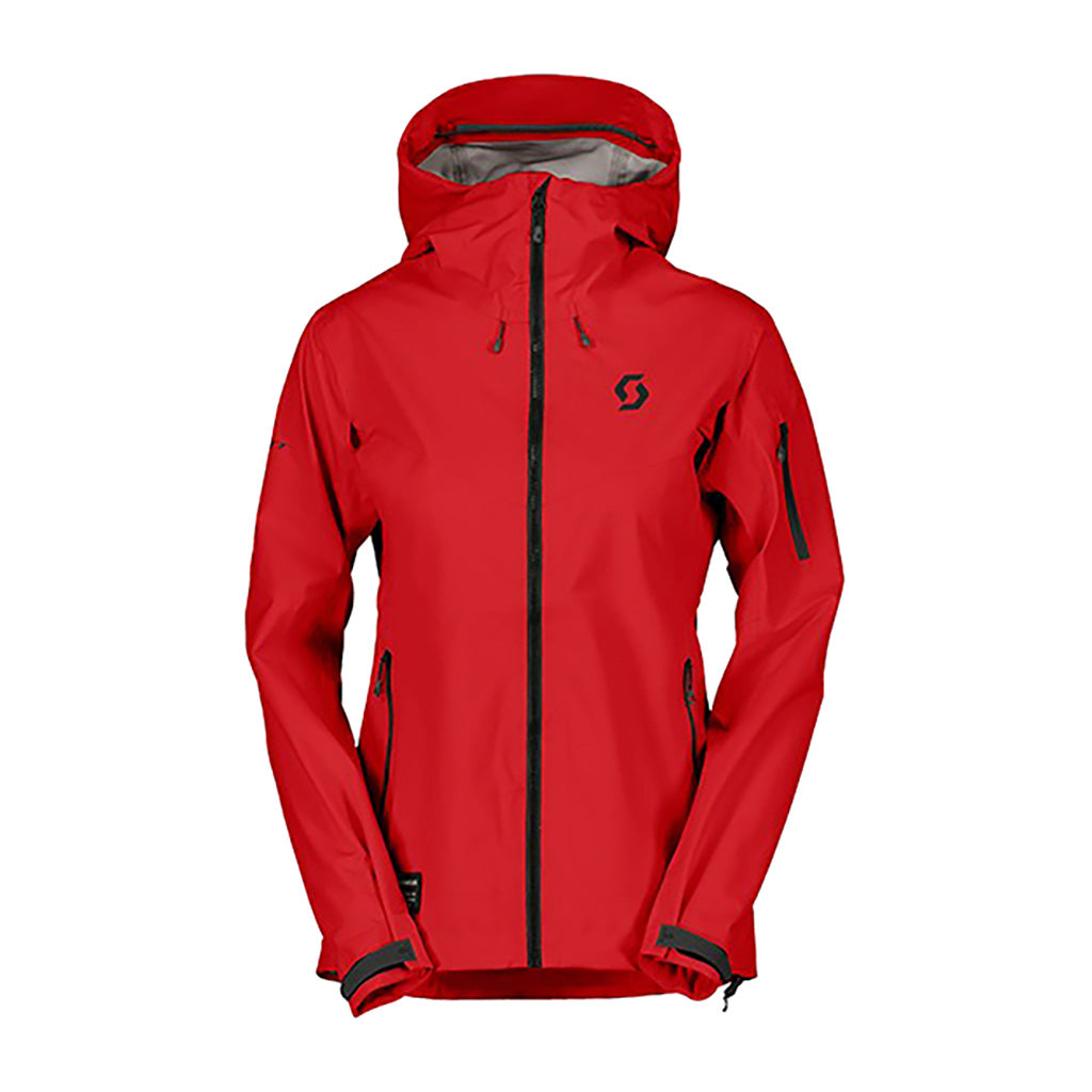 En Skijakke, Explorair 3L i farven Power rød