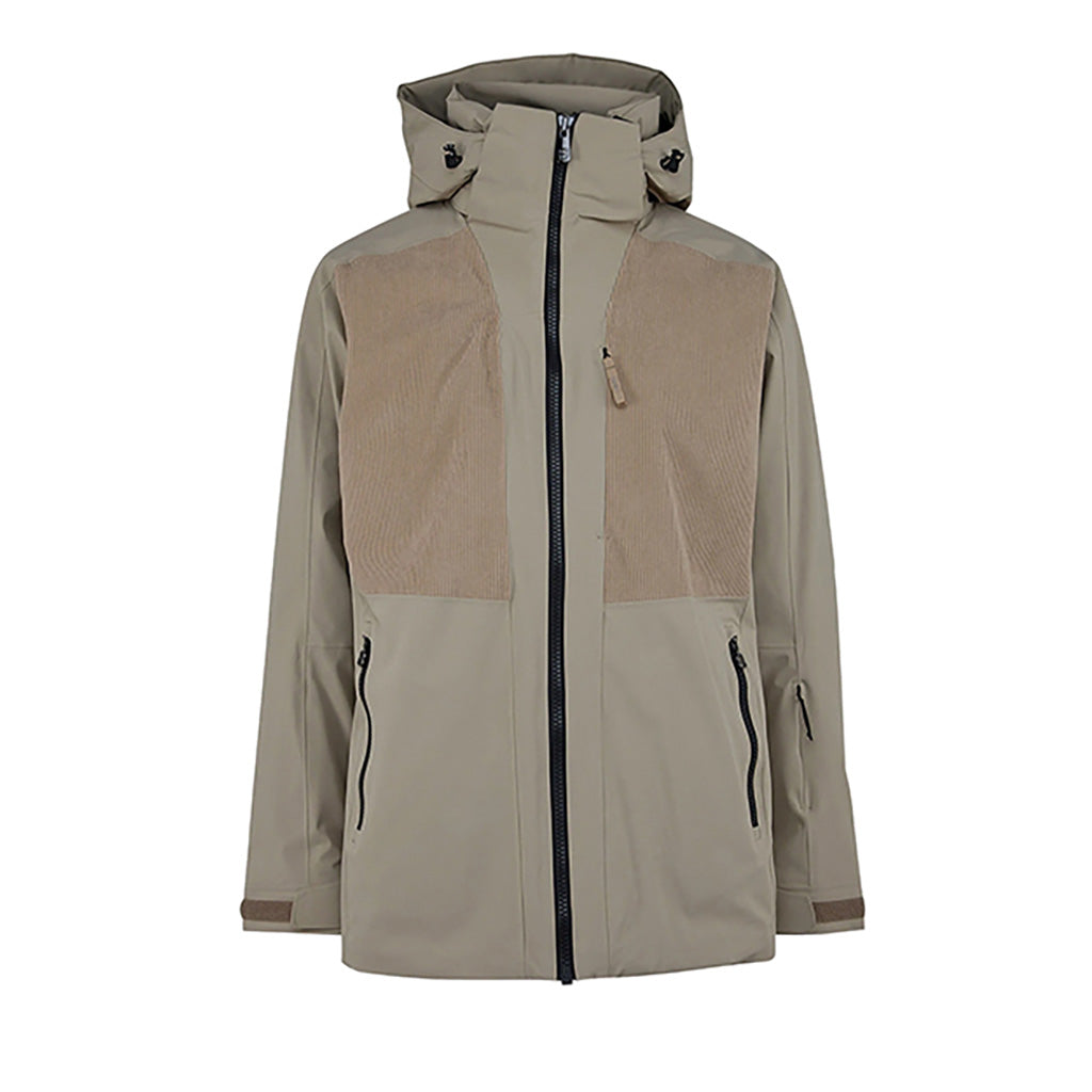 En Skijakke, Andrew Cord Ski i farven Lt Beige