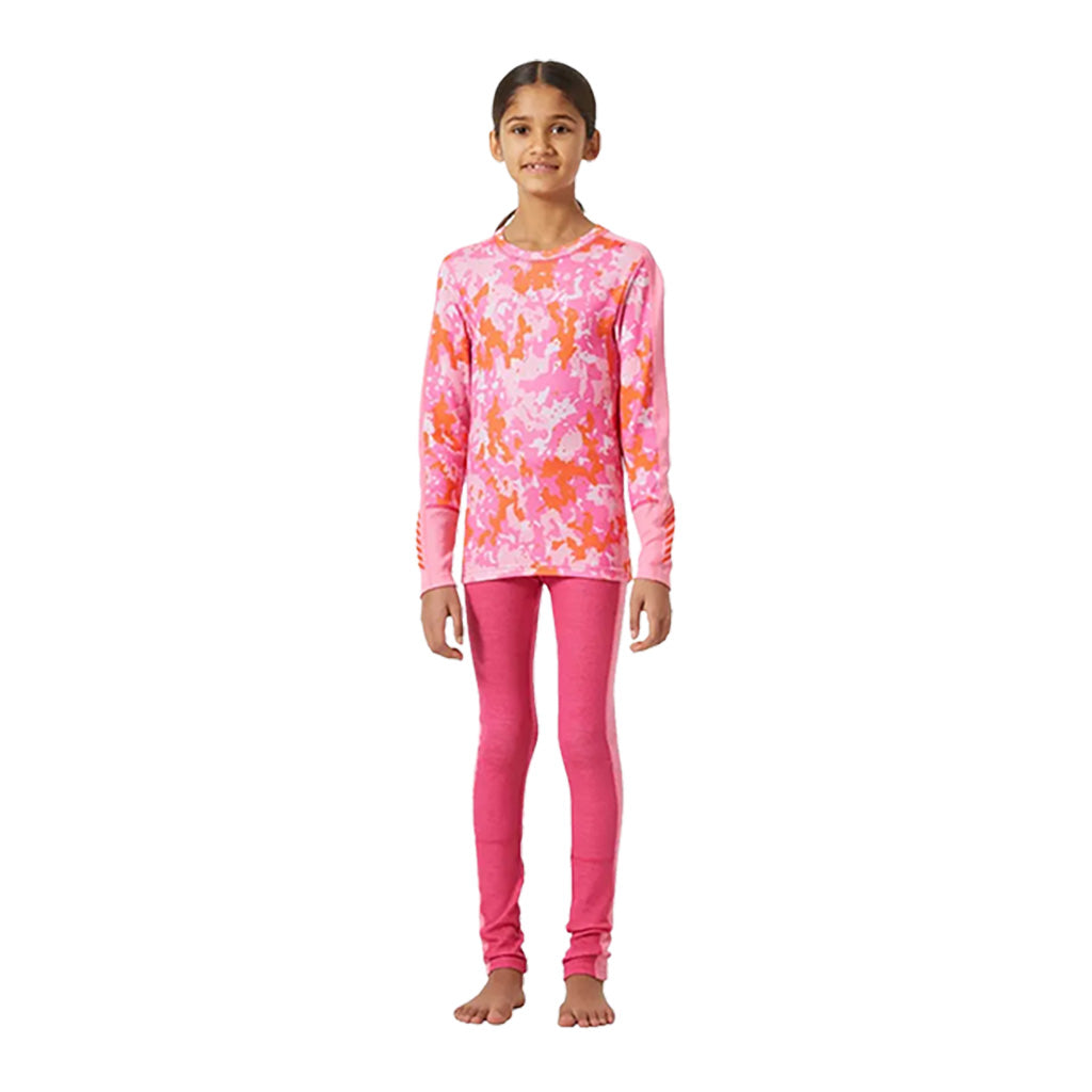 Graphic Lifa Merino Set i farven Dragon Fruit / Camo set forfra