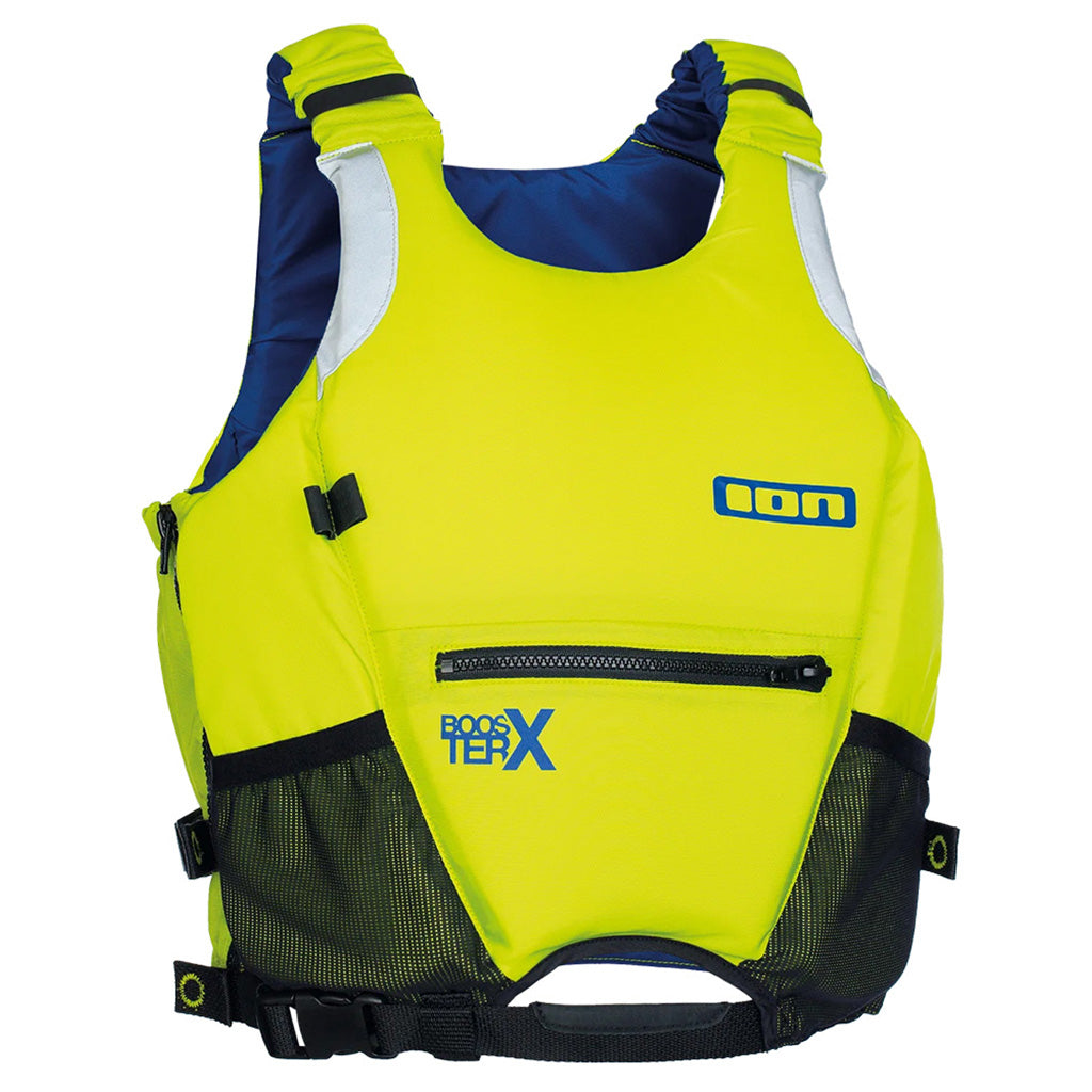 En Svømmevest, Booster X Side Zip i farven Lime