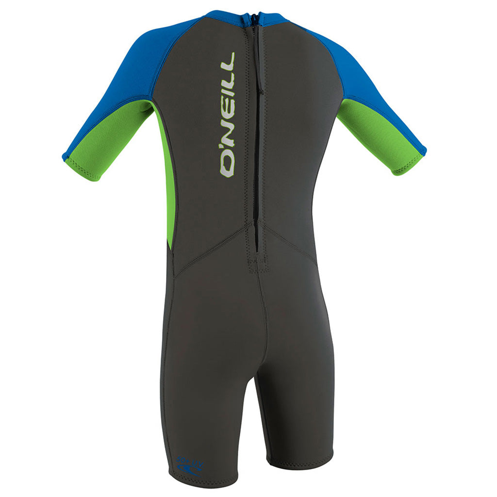 Toddler Reactor-2 2mm Back Zip S/S Spring Våddragt set bagfra