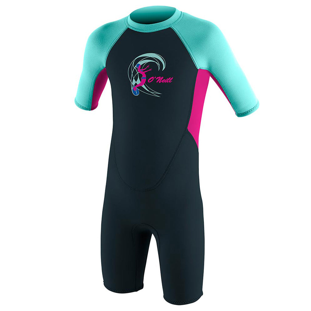 Toddler Reactor-2 2mm Back Zip S/S Spring Våddragt set forfra