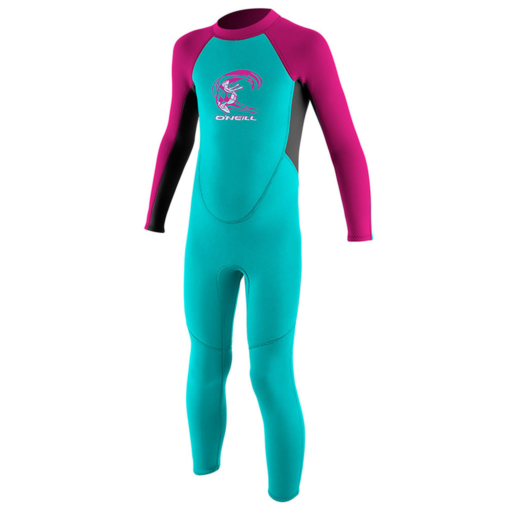 Toddler Reactor-2 2mm Back Zip Full Våddragt set forfra