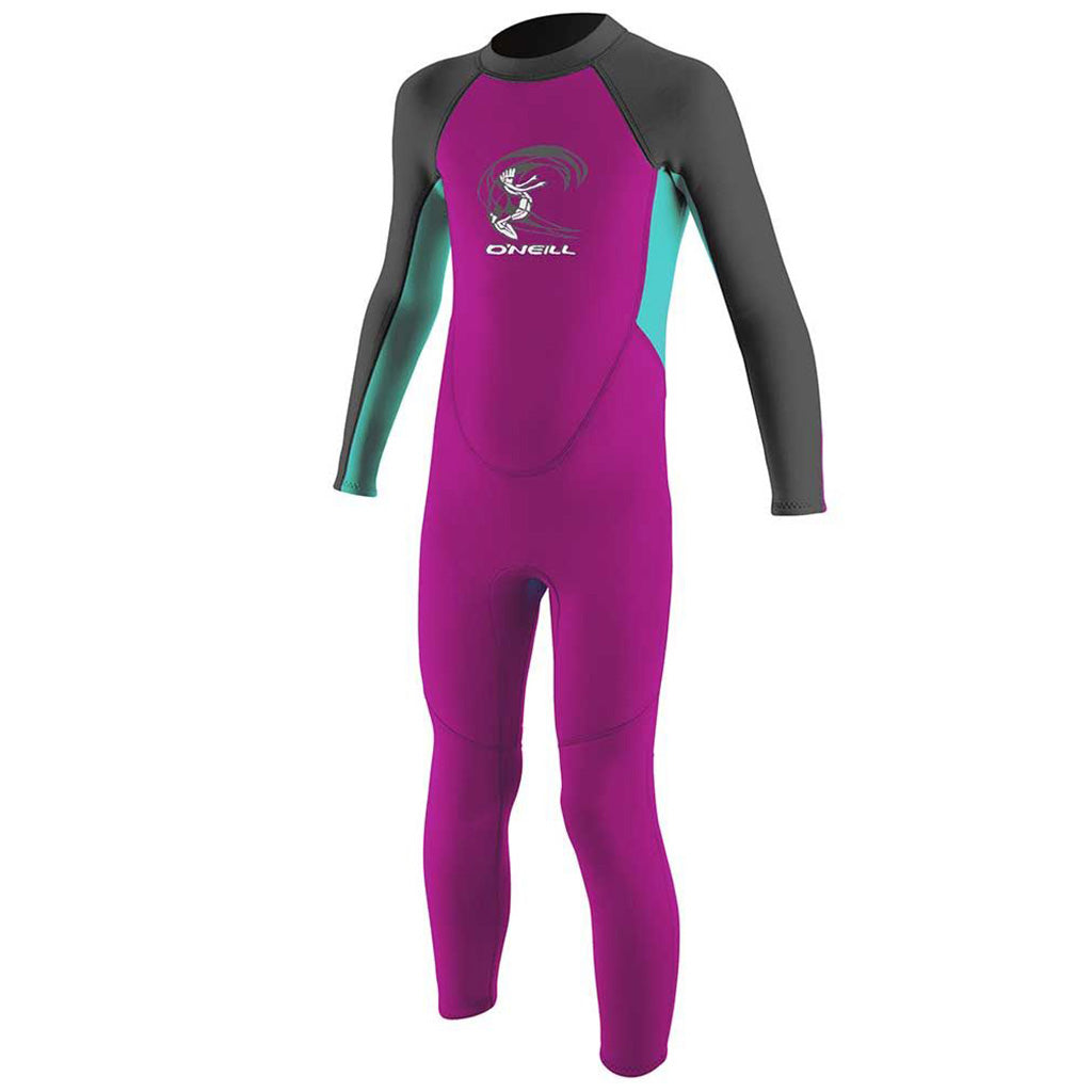 Toddler Reactor-2 2mm Back Zip Full - Girls Våddragt