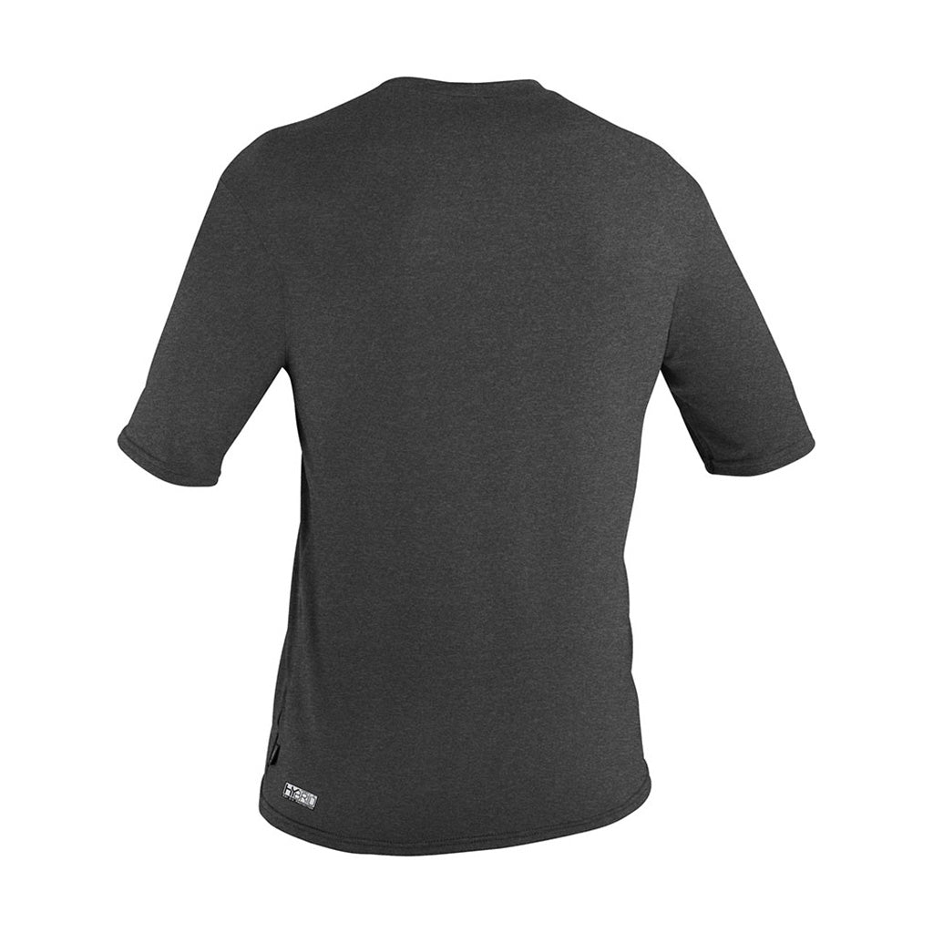 En UV Trøje, Trvlr Hyrbid S/S Sun Shirt i farven grå set bagfra