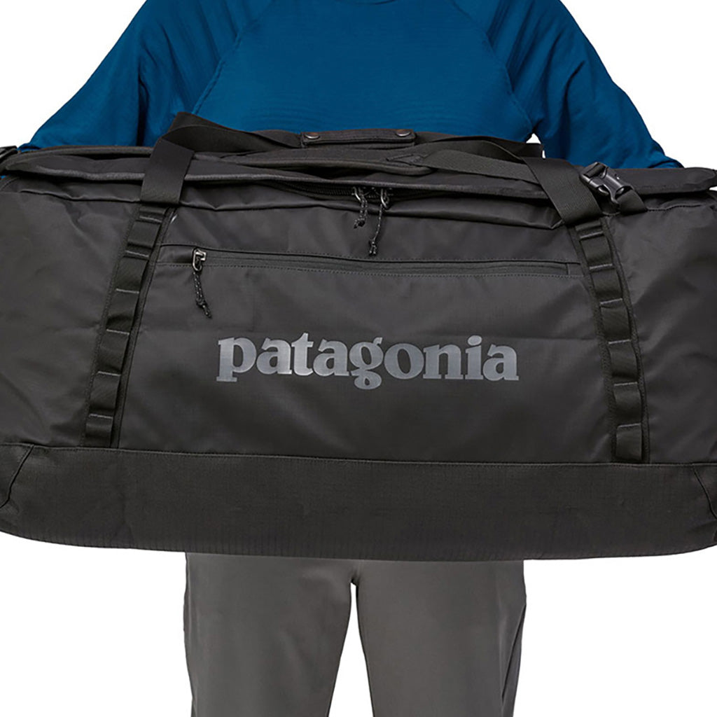 sort Hole Duffel 100L i farven sort set forfra