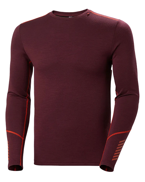 Lifa Merino Midweight Crew - Skiundertøj