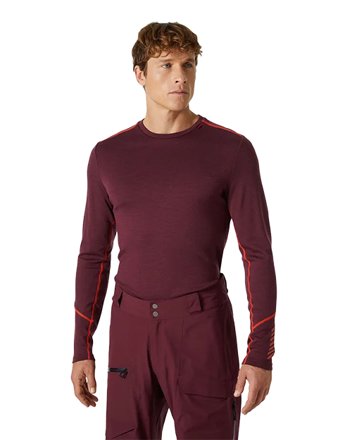 Lifa Merino Midweight Crew - Skiundertøj