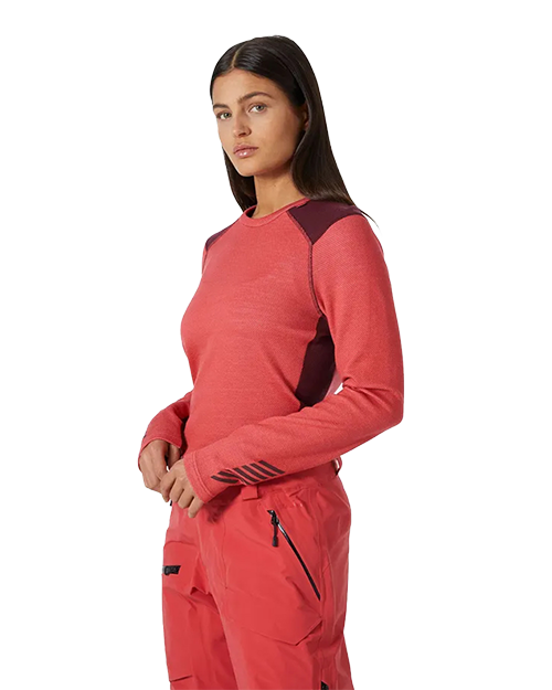 LIFA MERINO MIDWEIGHT CREW - Skiundertøj