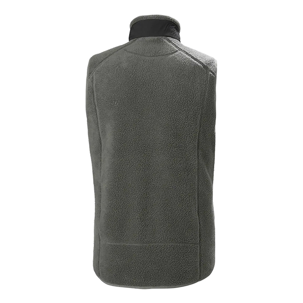 PANORAMA PILE BLOCK VEST Skiundertøj set bagfra