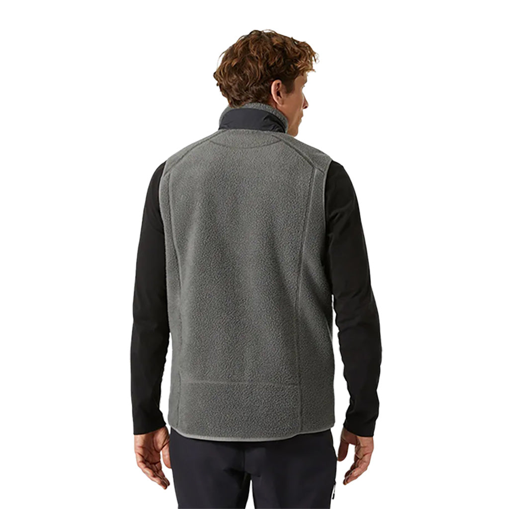 PANORAMA PILE BLOCK VEST Skiundertøj set bagfra