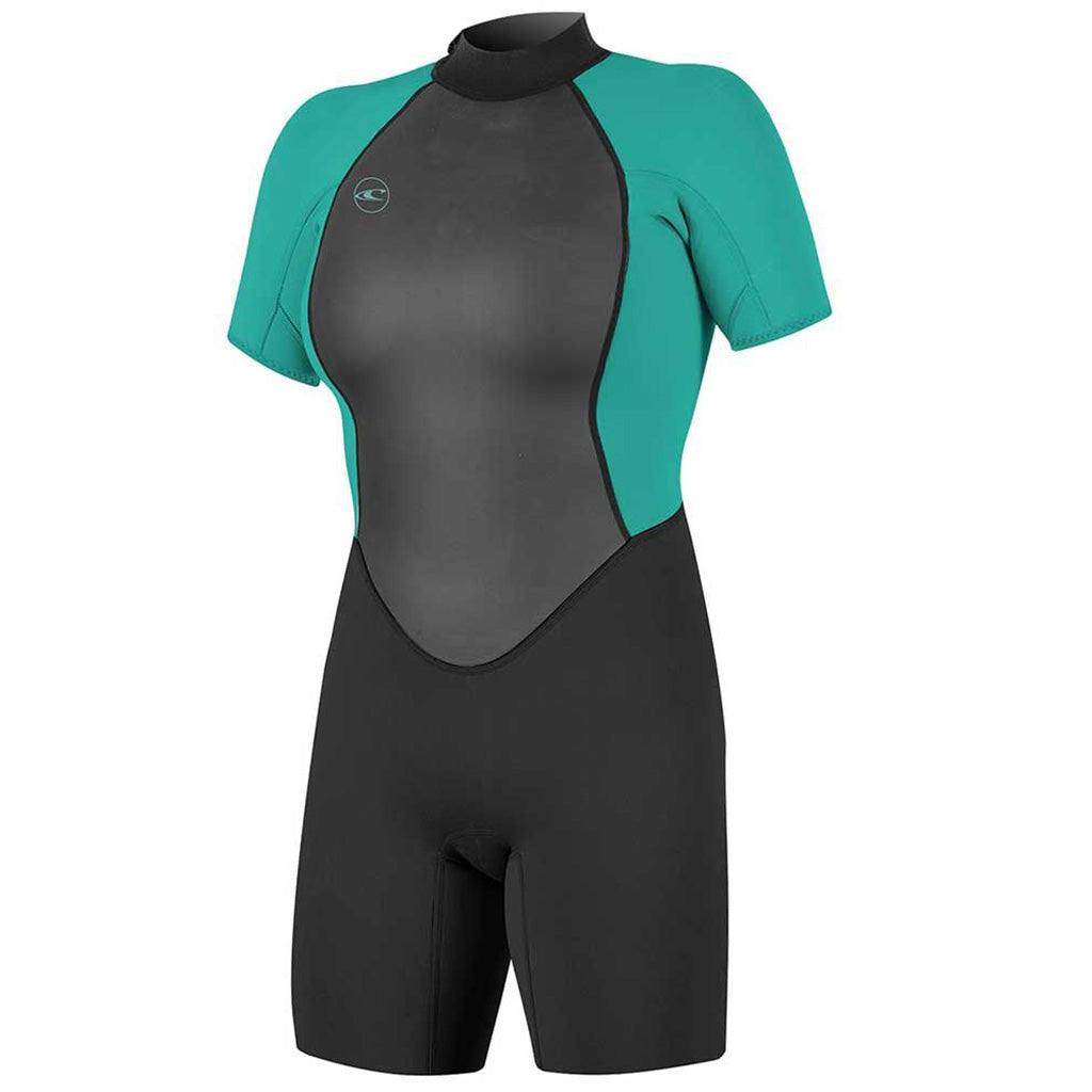 Reactor-2 2mm Back Zip S/S Spring Våddragt set forfra med skrå vinkel