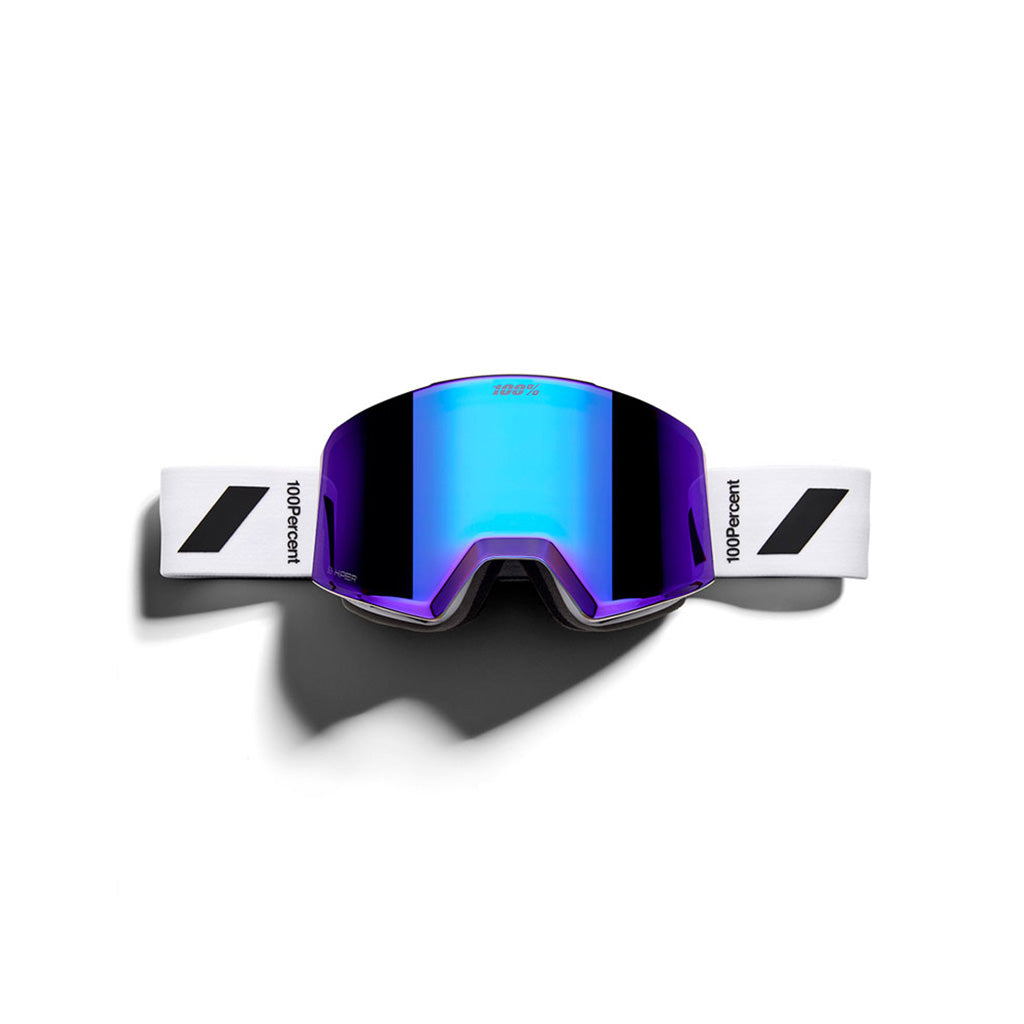 En Skibrille, Norg i farven Hiper hvid/Violet/Mir. Violet set forfra