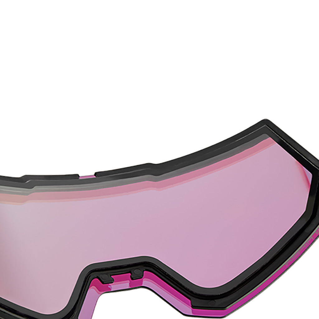 En Skibrille, Snowcraft i farven Hiper sort/grøn/Mir. grøn detalje