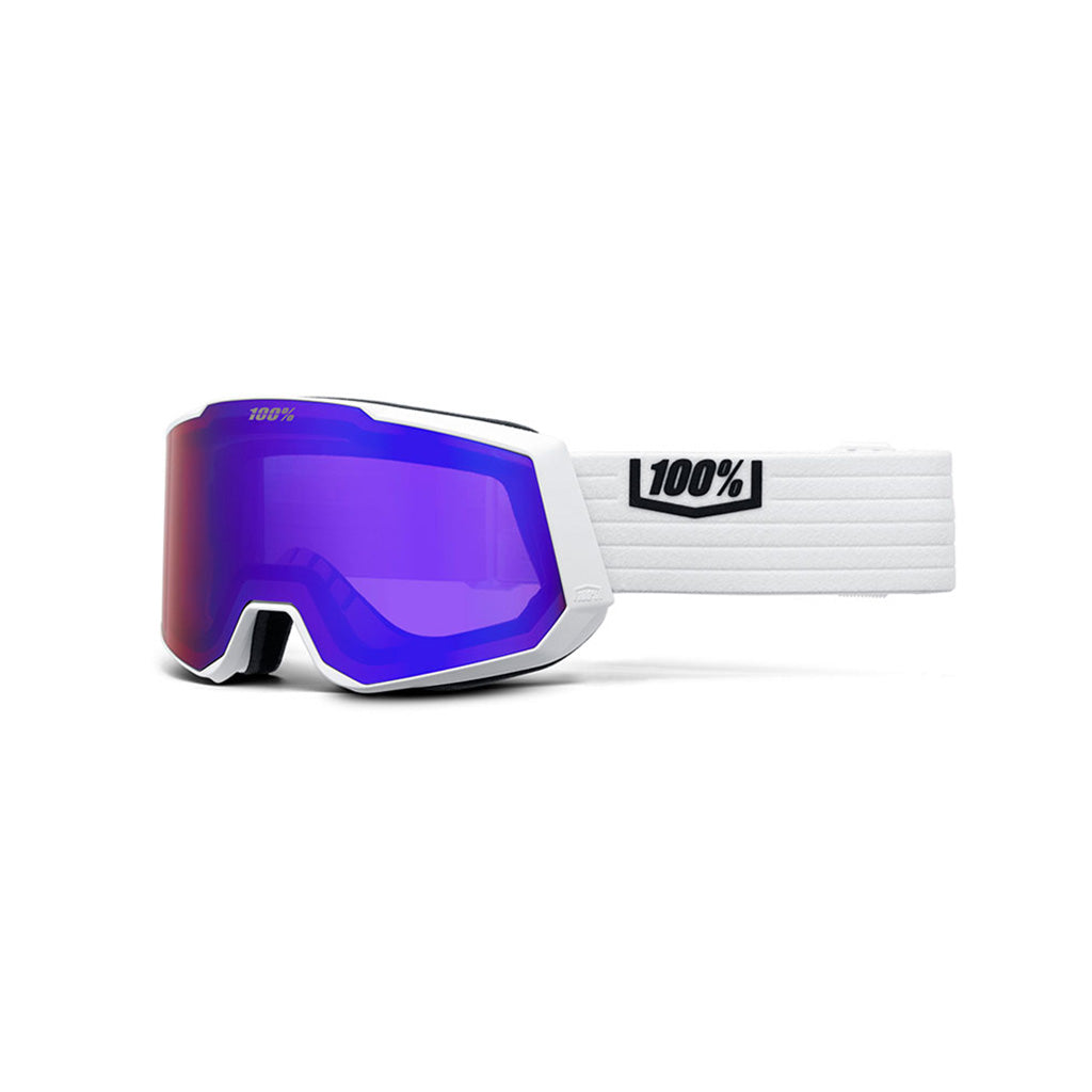 En Skibrille, Snowcraft XL i farven Hiper hvid/hvid/Mir. hvid set fra venstre side
