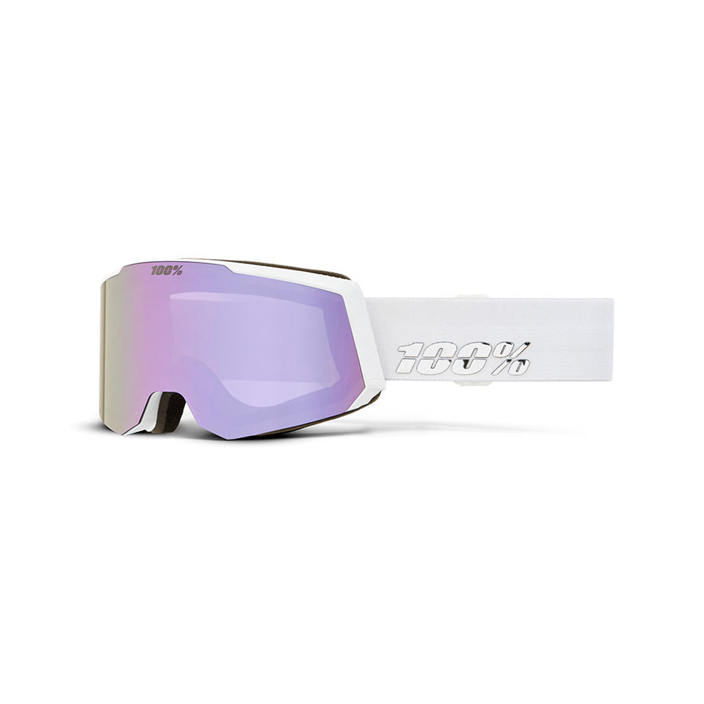 En Skibrille, Snowcraft S i farven Hiper hvid/Lavender/Mirror Lavender