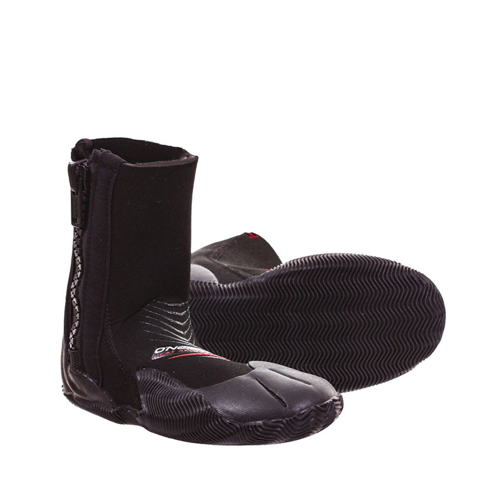 Youth Heat 5mm Round Toe Zip Neoprenstøvler i farven