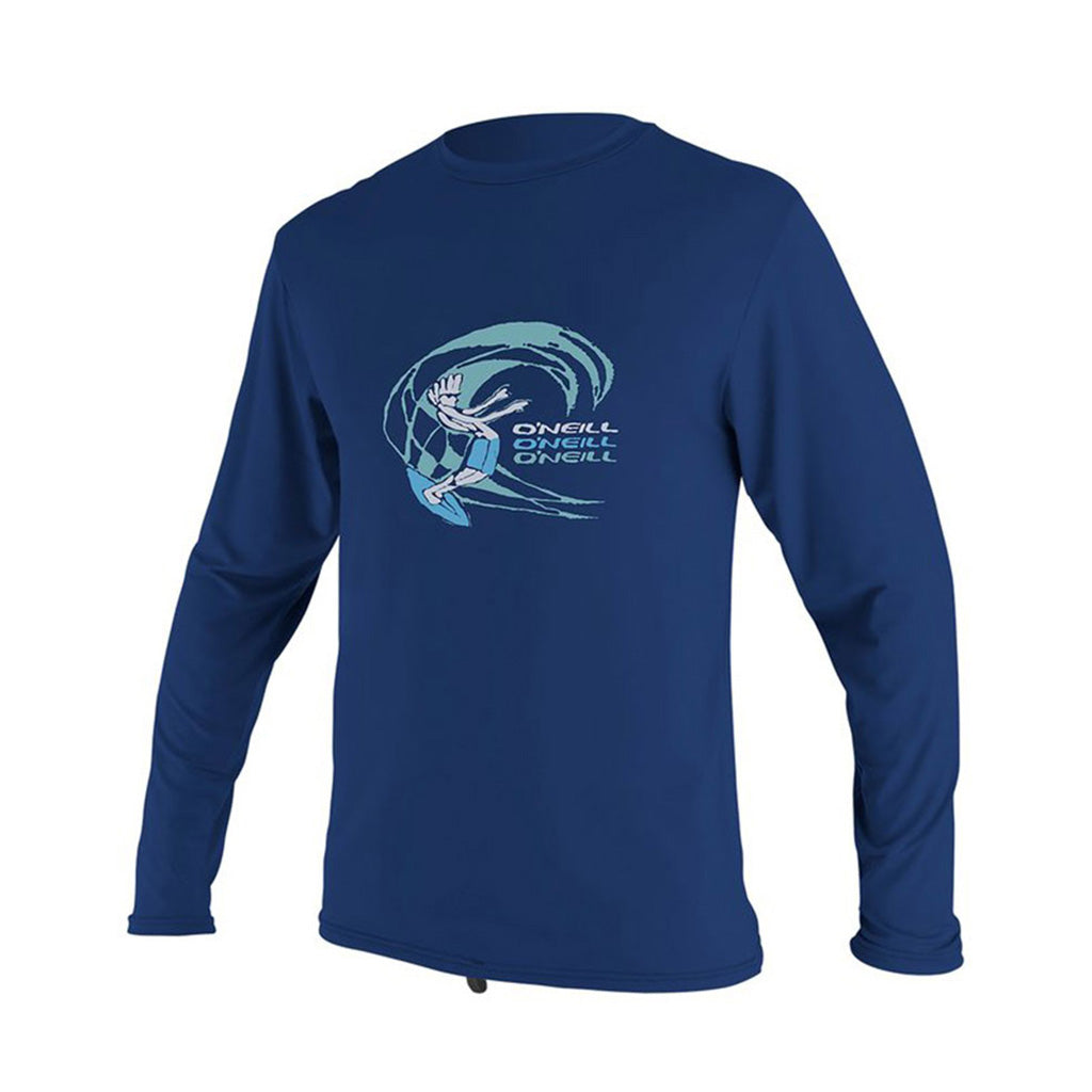 Toddler O'Zone L/S Sun Shirt UV Trøje set forfra med skrå vinkel