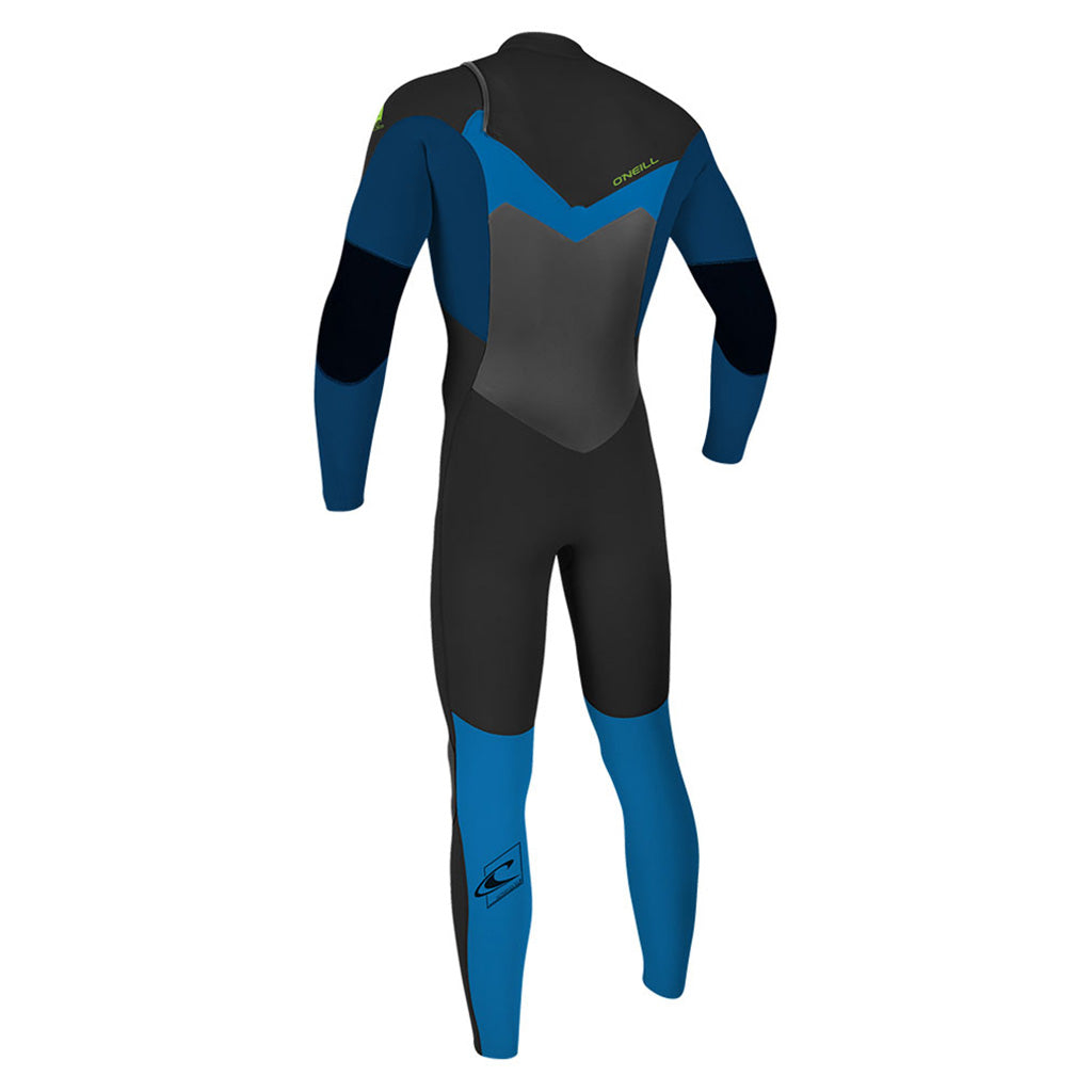 Youth Epic 3/2 Chest Zip Full Våddragt set bagfra