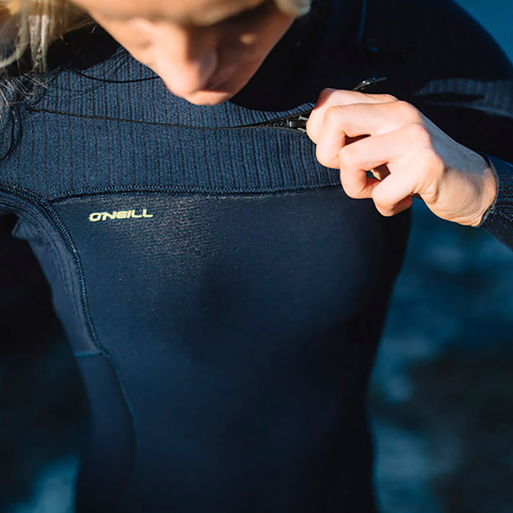 Hyperfreak 5/4+ Chest Zip Full Våddragt Nærbillede af materiale