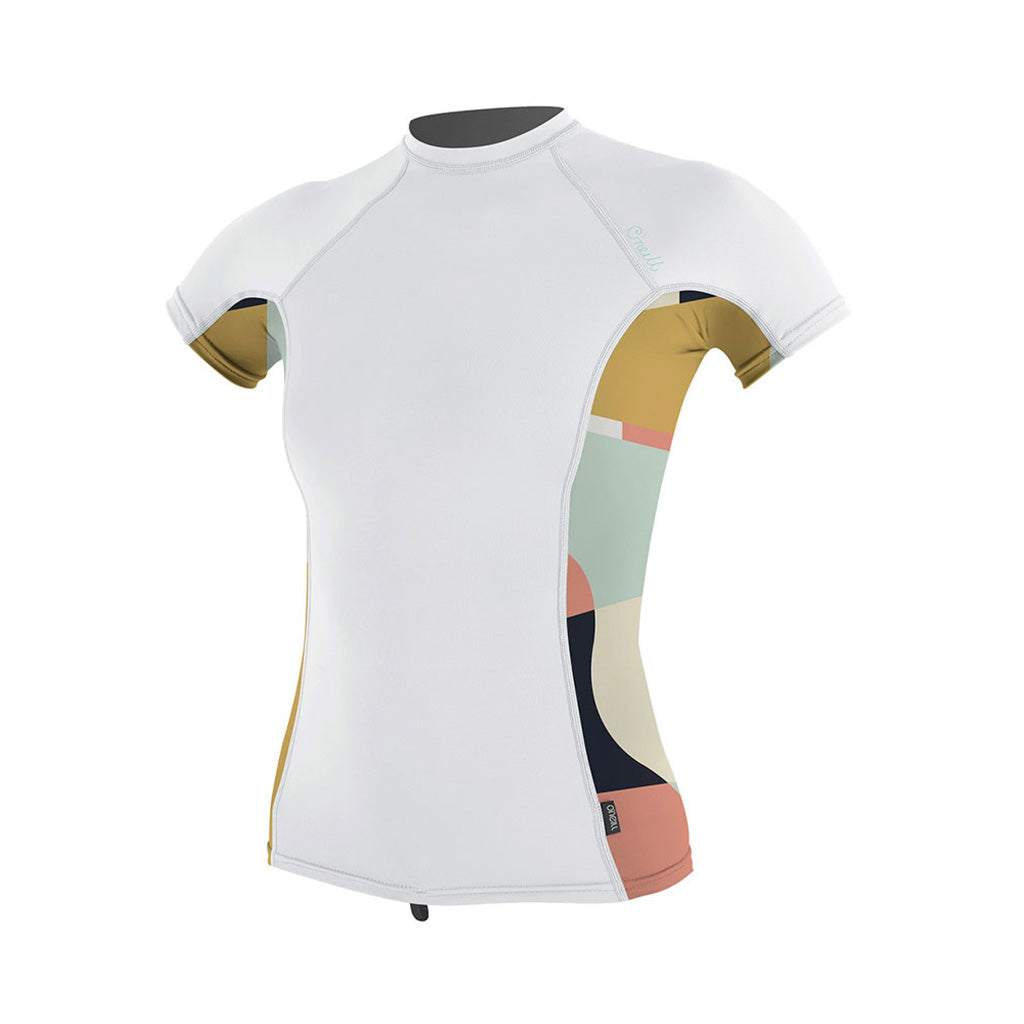 Side Print S/S Rash Guard