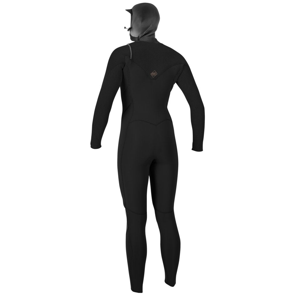 Wms Hyperfreak 5/4+ Chest Zip w/Hood - Våddragt