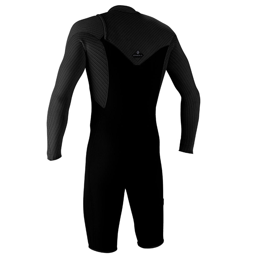 Hyperfreak 2mm Chest Zip L/S Spring Våddragt set bagfra