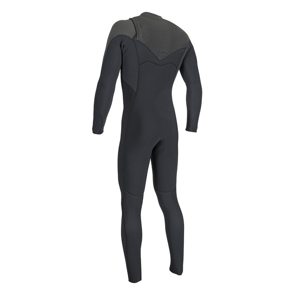 blåprint 4/3+ Chest Zip Våddragt set bagfra