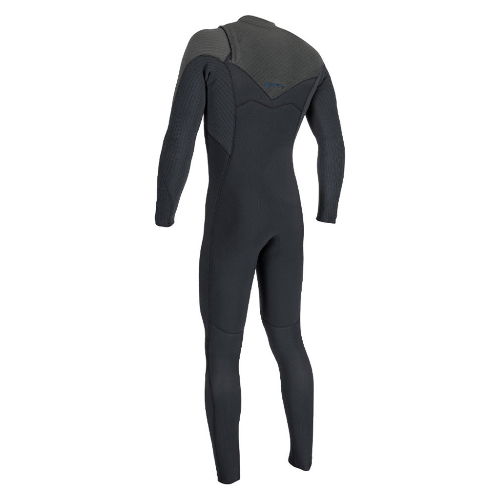 blåprint 5/4+ Chest Zip Våddragt set bagfra